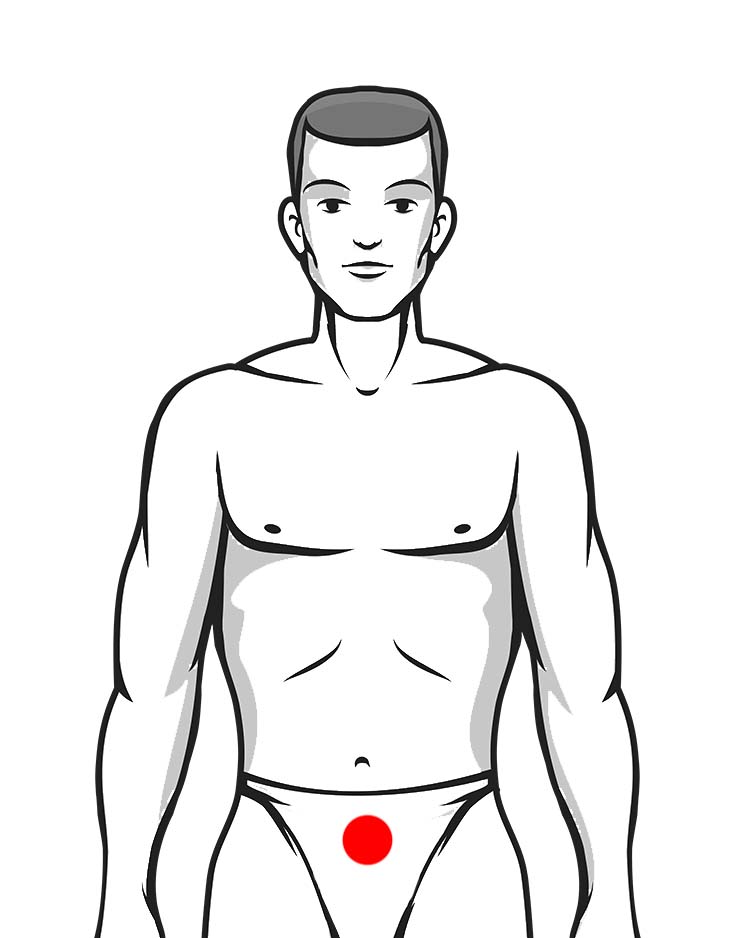 bladder bladder point for releasing emotional roots of viruses