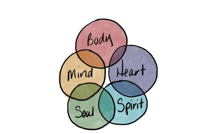 holistic program body, mind, heart, soul, and spirit