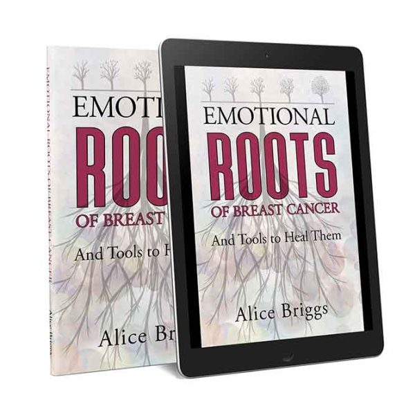 Emotional roots of breast cancer and tools to heal them mock up